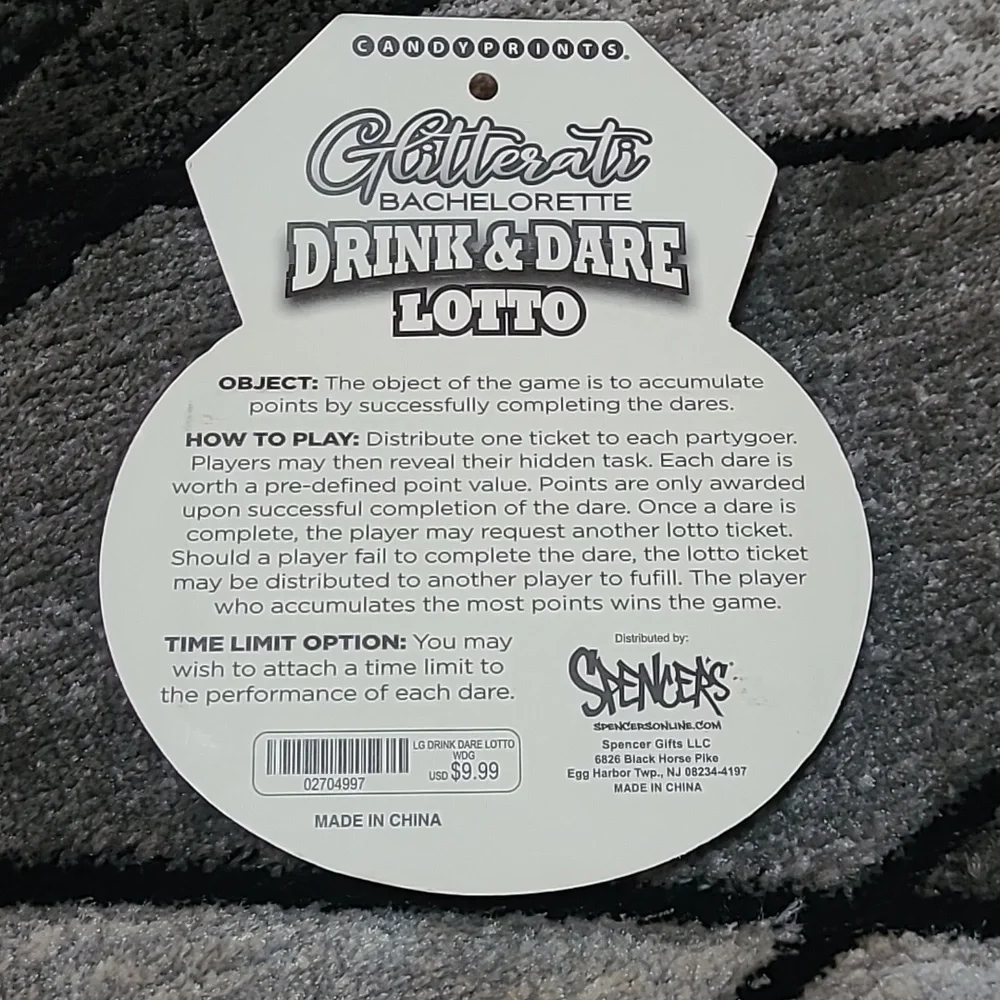 WEDDING KOOZIES GIFT TREAT BAGS DRINK & DARE BACHELORETTE LOTTO BUNDLE